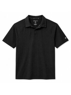 Kenneth Cole Active Men's Black Stretch Polo Shirt Size Small